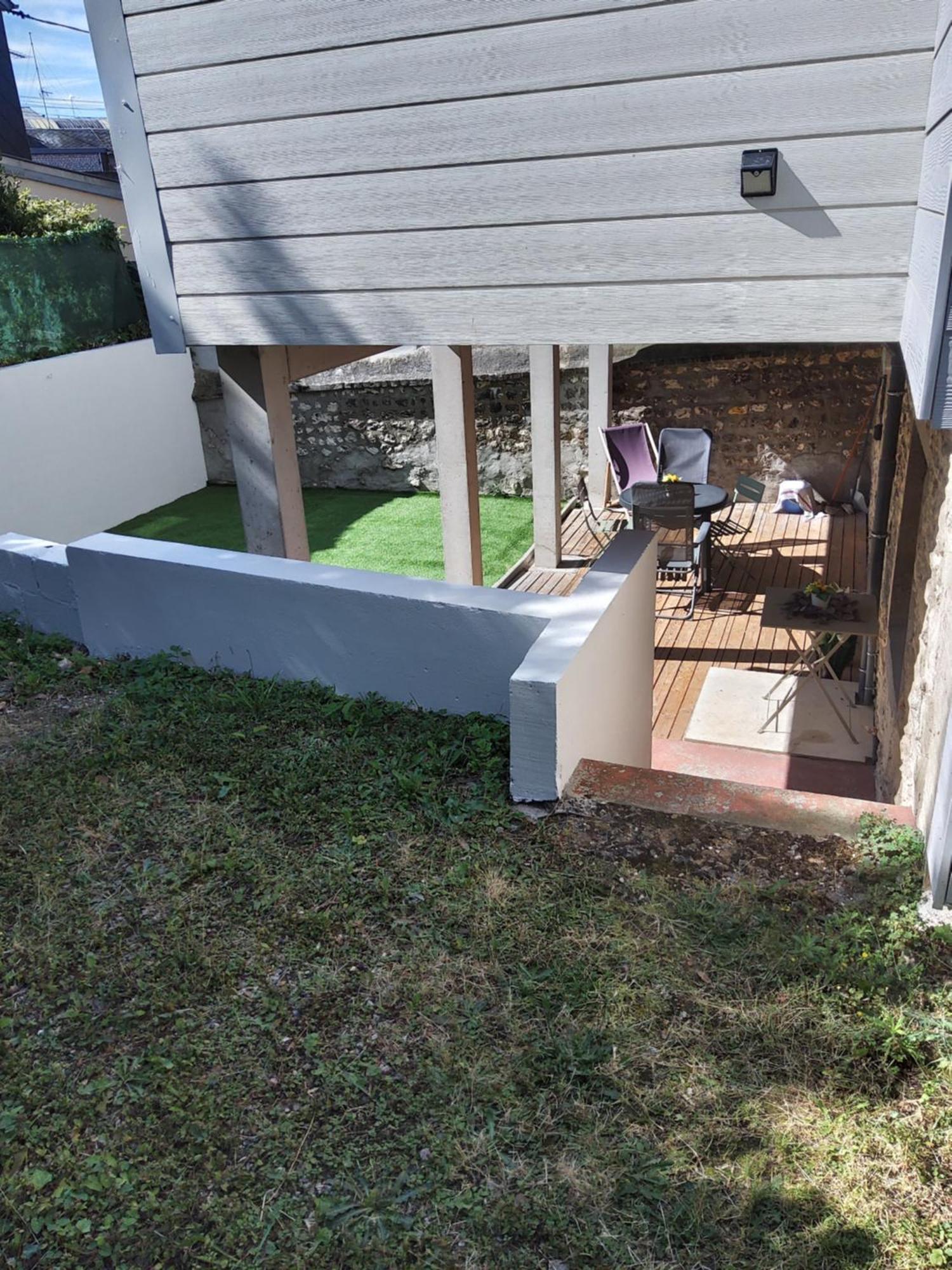 Apartmán Meuble Avec Cour Sotteville-lès-Rouen Pokoj fotografie